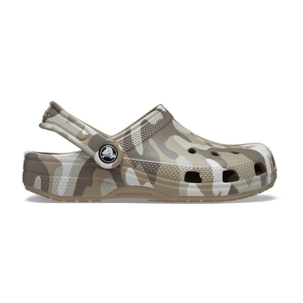 Crocs Juniors' Classic Camo Clog Sandals