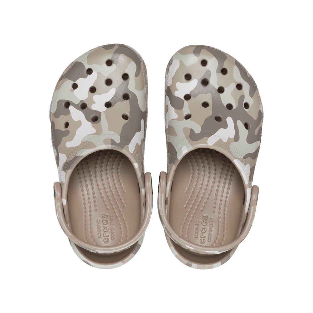 Crocs Juniors' Classic Camo Clog Sandals