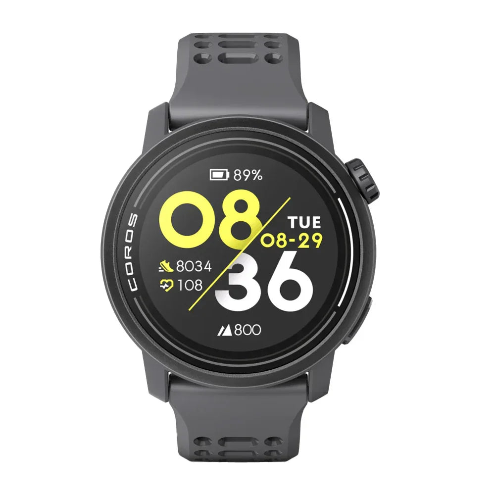 Montre d'entrainement Coros Pace 3 - Bracelet en Silicone