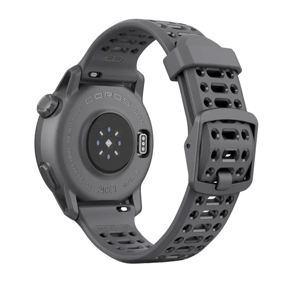 Montre d'entrainement Coros Pace 3 - Bracelet en Silicone