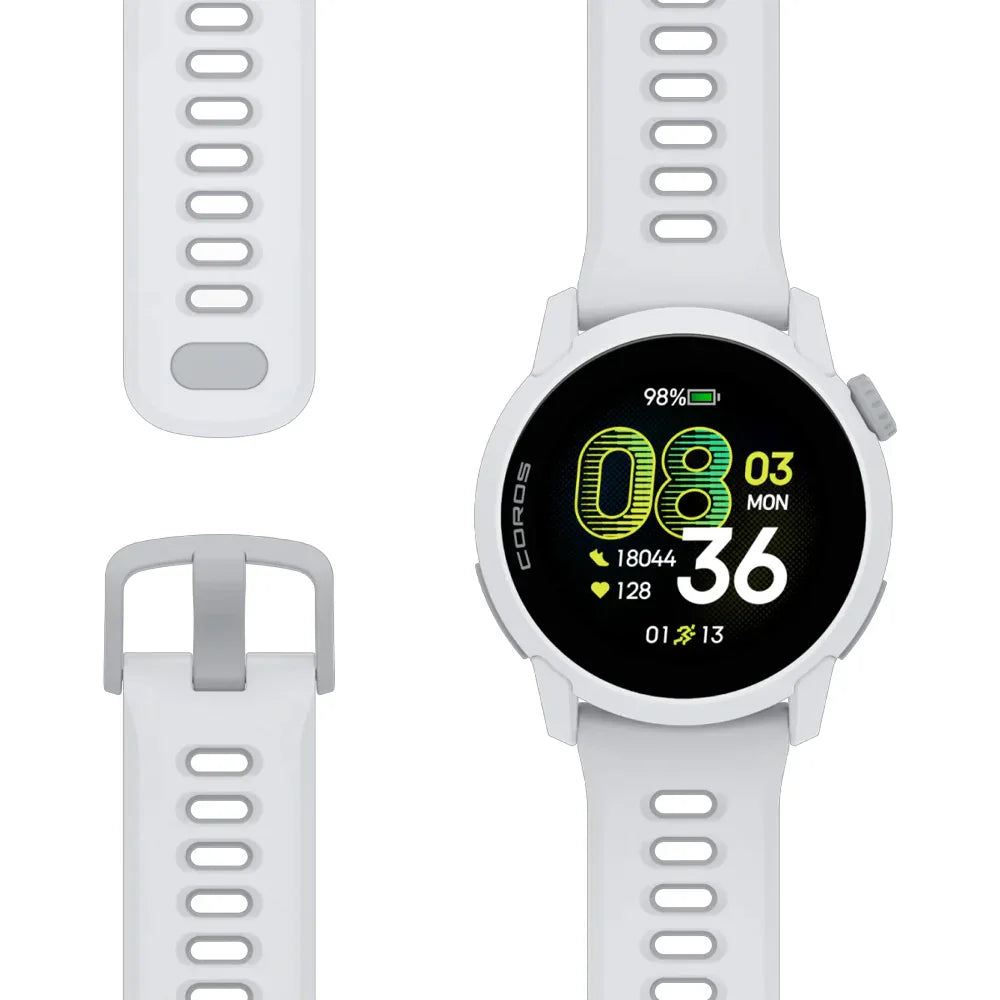 Montre d'entrainement Coros Pace 4 - Bracelet en Silicone