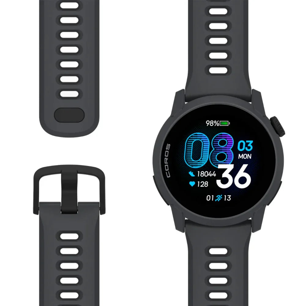 Montre d'entrainement Coros Pace 4 - Bracelet en Silicone