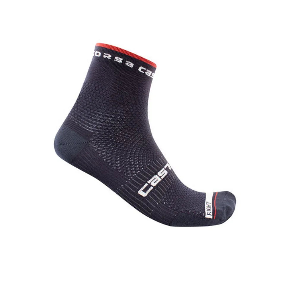 Castelli Rosso Corsa Pro 9 Socks (Unisex)