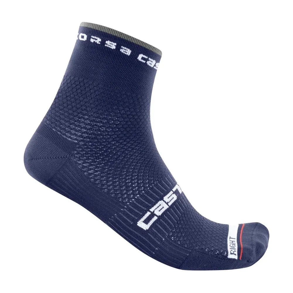 Castelli Rosso Corsa Pro 9 Socks (Unisex)