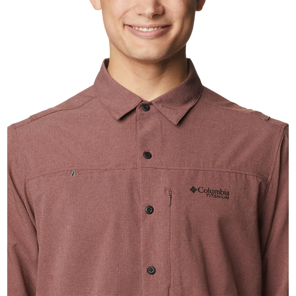 Chemise à manches longues Columbia Titan Pass 2.0 Irico (hommes)