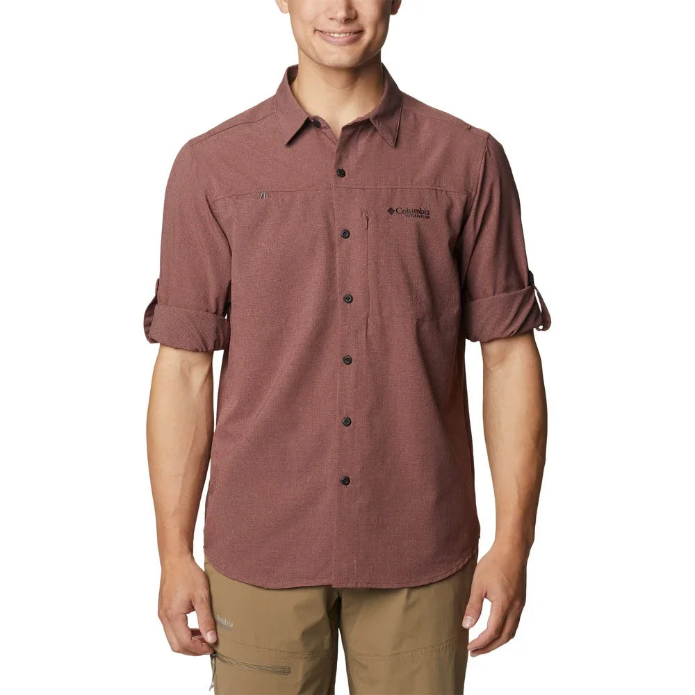Chemise à manches longues Columbia Titan Pass 2.0 Irico (hommes)