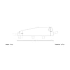Sac de tube supérieur Apidura Long Top Tube Pack 2L