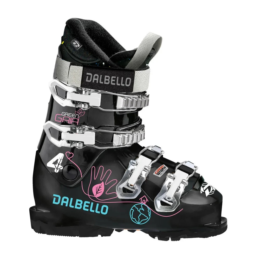 Dabello Juniors' Green Gaia 4.0 GW Alpine Ski Boots