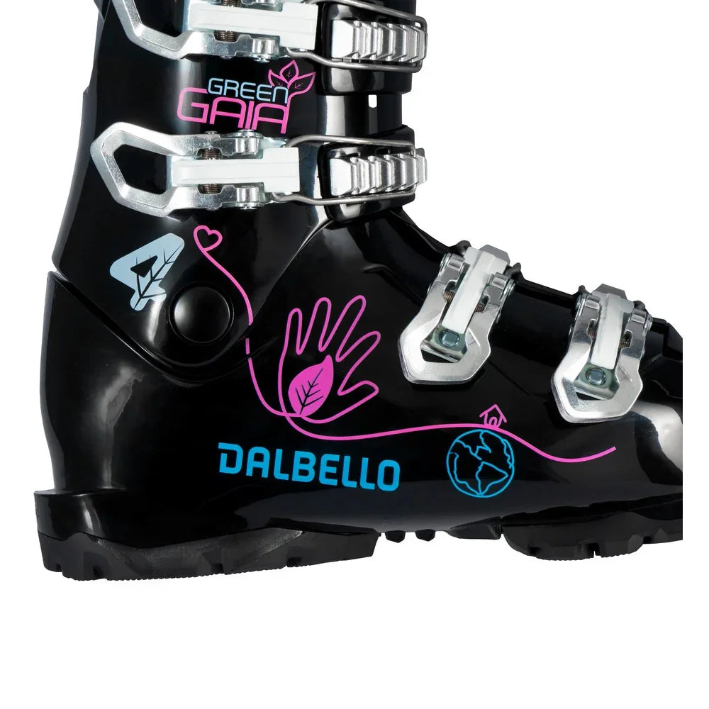 Dabello Juniors' Green Gaia 4.0 GW Alpine Ski Boots
