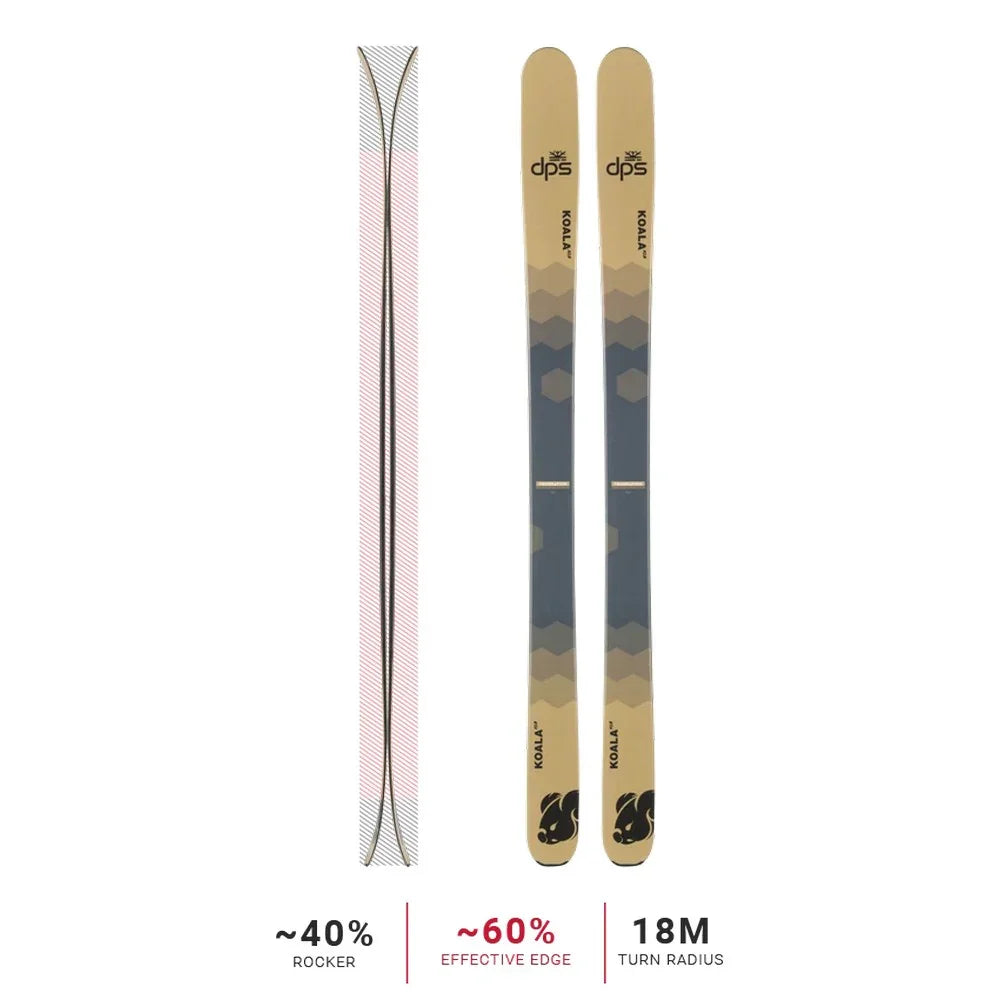 Skis alpins DPS Koala 103 Foundation