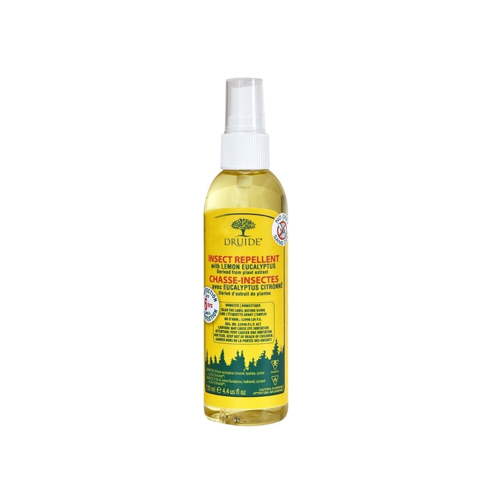 Lotion chasse-insectes à l'eucalyptus Druide 130 ml