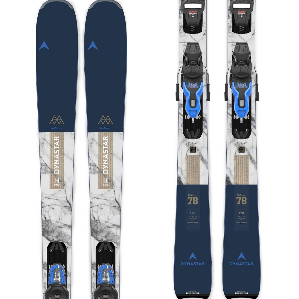Skis alpins Dynastar M-Cross 78 + fixations Xpress 11