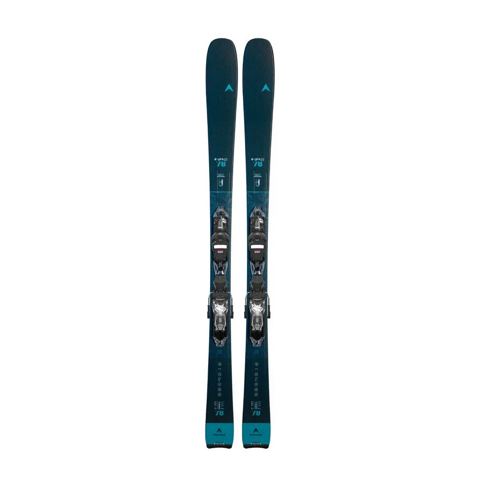 Skis alpins Dynastar E-Cross 78 + fixations Xpress 10 (femmes)