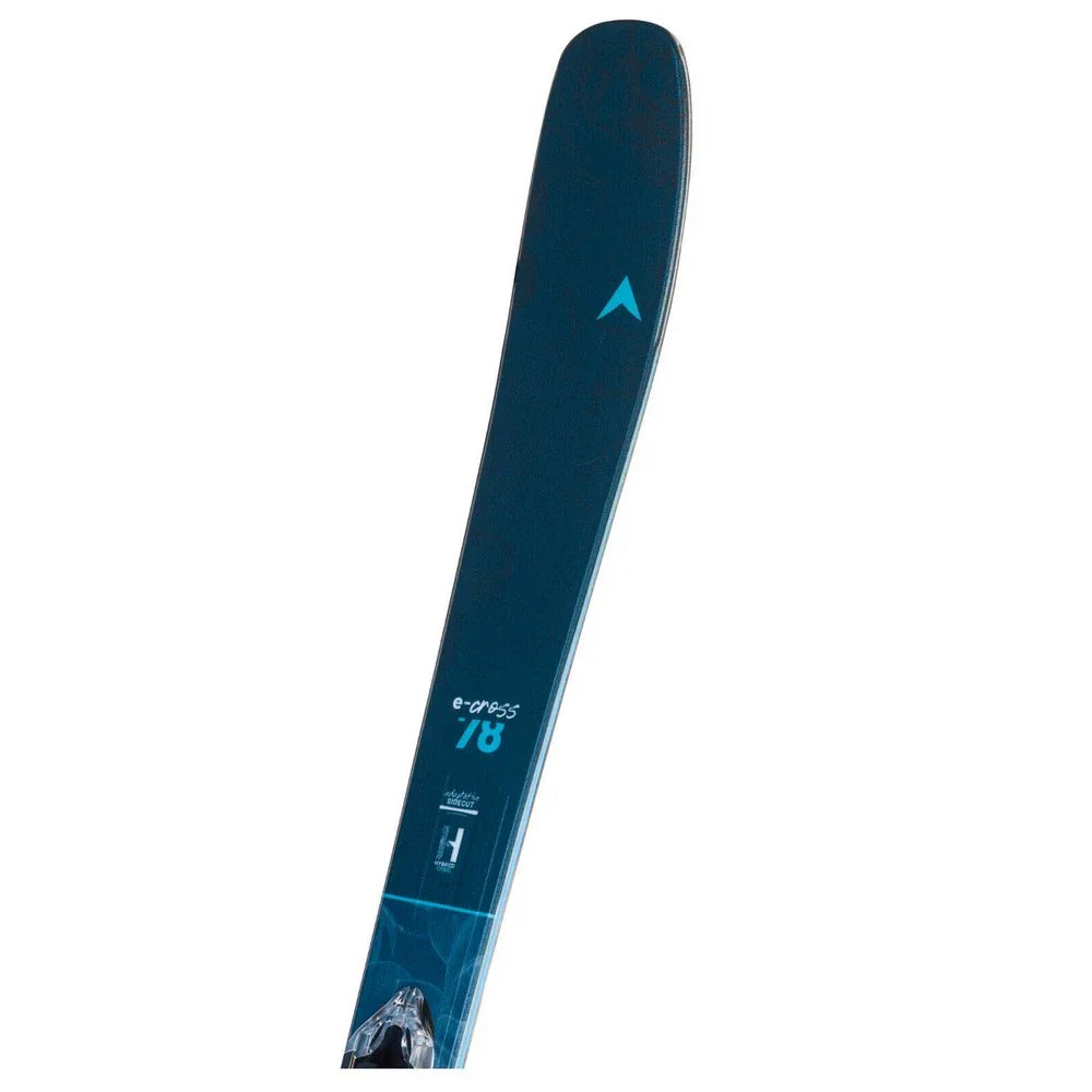 Skis alpins Dynastar E-Cross 78 + fixations Xpress 10 (femmes)