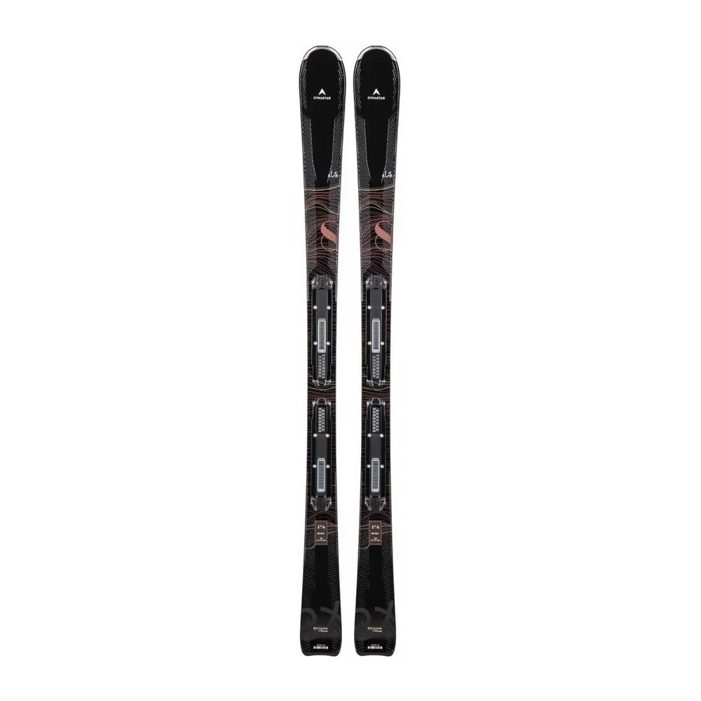 Skis alpins Dynastar E Lite 8 + fixations Konect NX 12 (femmes)