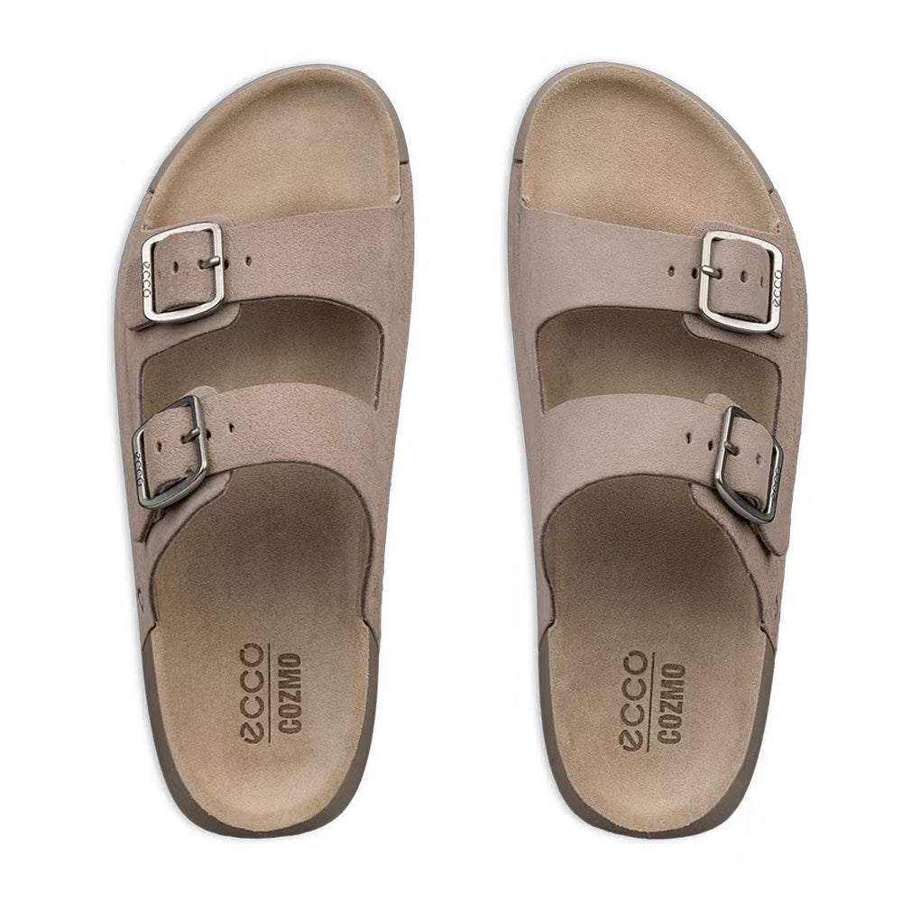 Ecco W's Cozmo Suede Two-Strap Sandals