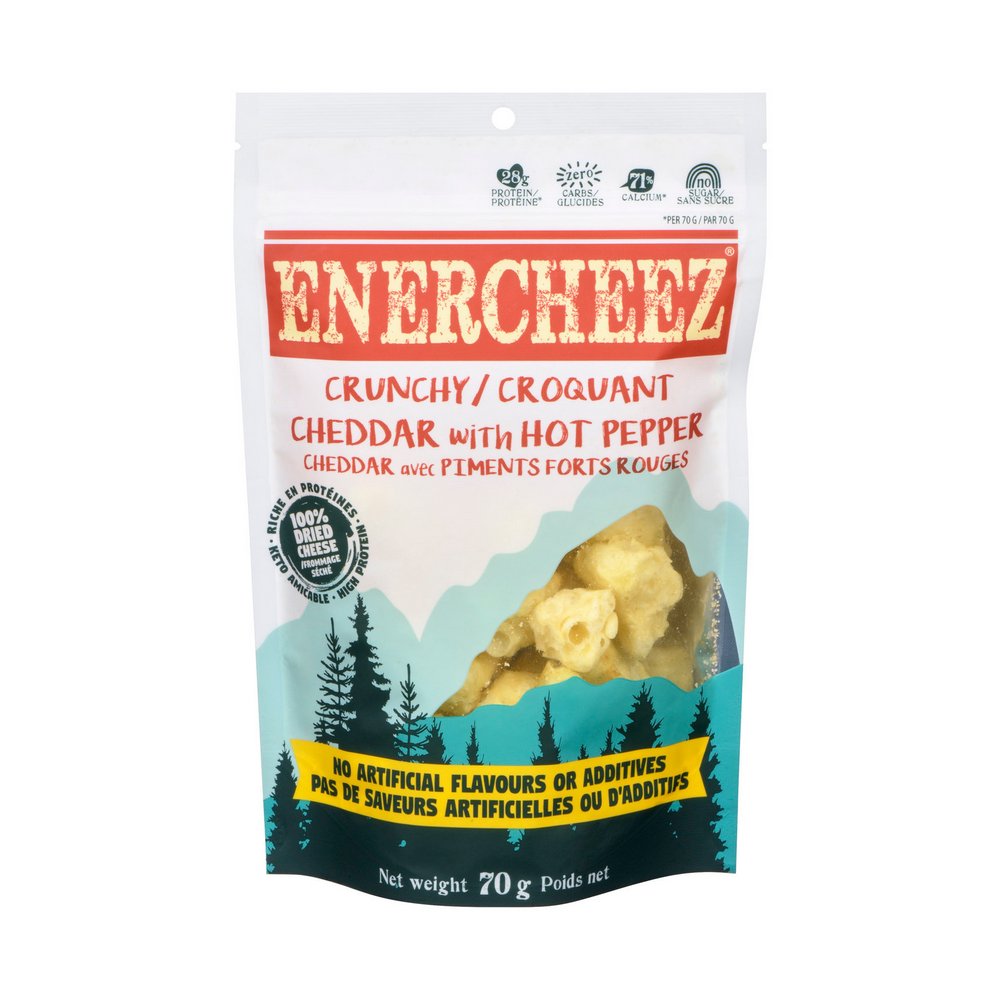 Collation Enercheez Cheddar et piment fort