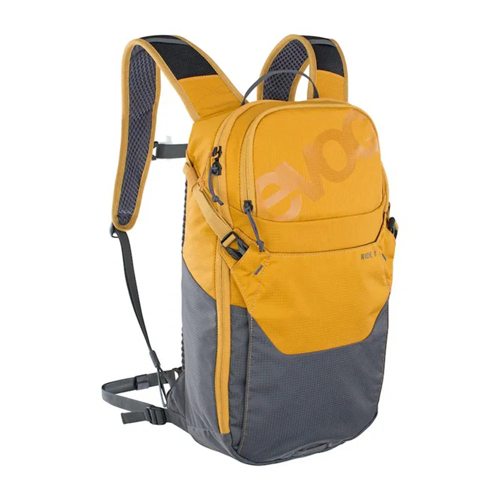 EVOC Ride 8 Backpack – Loam carbon grey