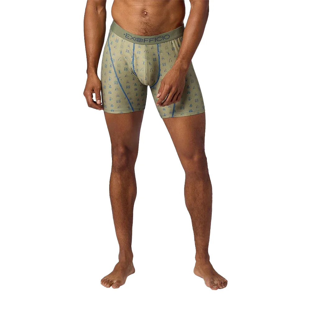 Exofficio M's Give-N-Go 2.0 Sport Mesh 6'' Boxer Brief