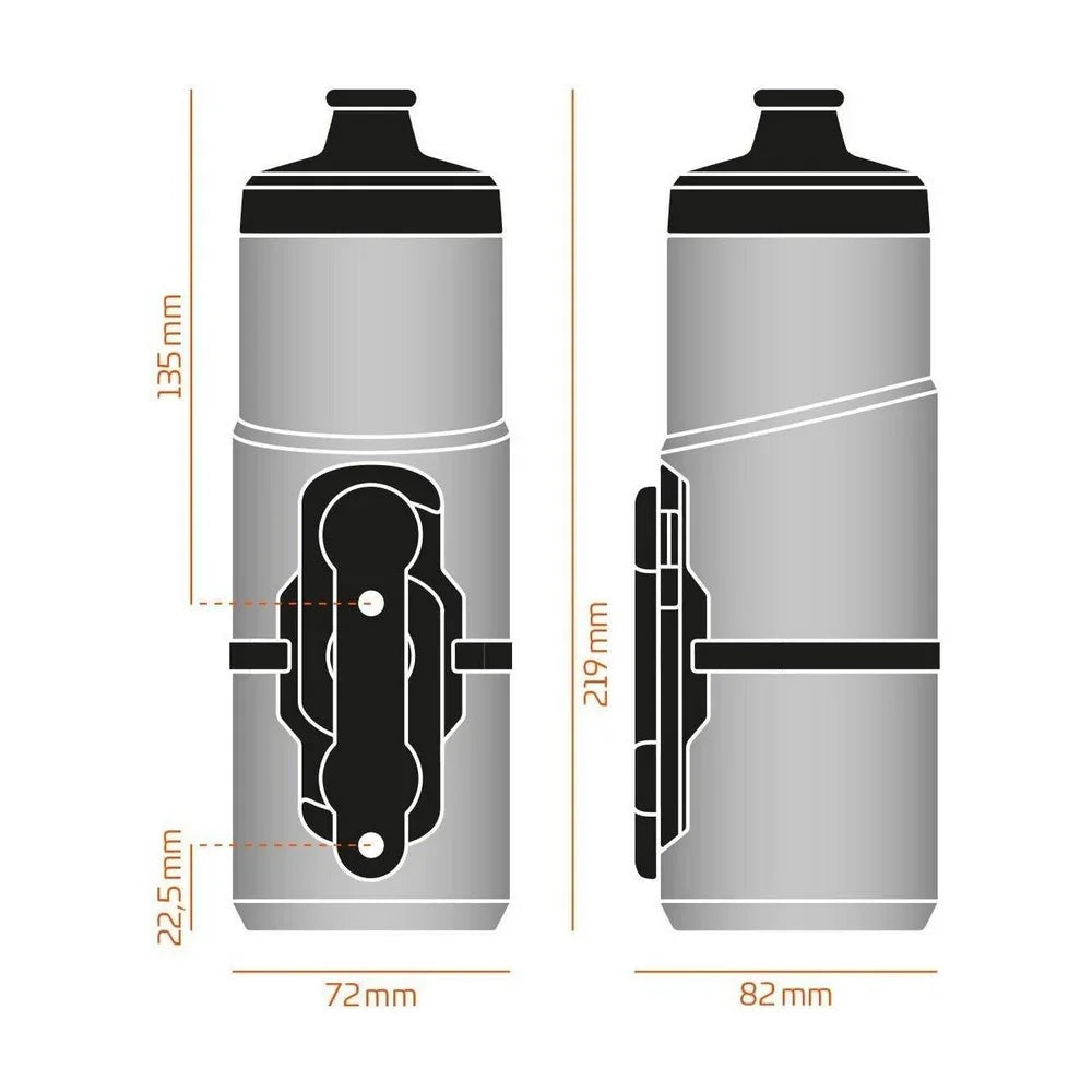 Fidlock Twist Magnetic Water Bottle with Base 600 ml