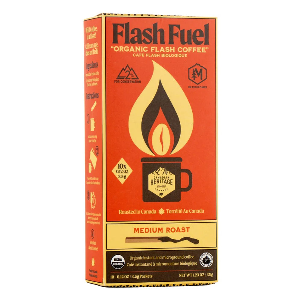 Café instantané biologique Flash Fuel Medium Roast