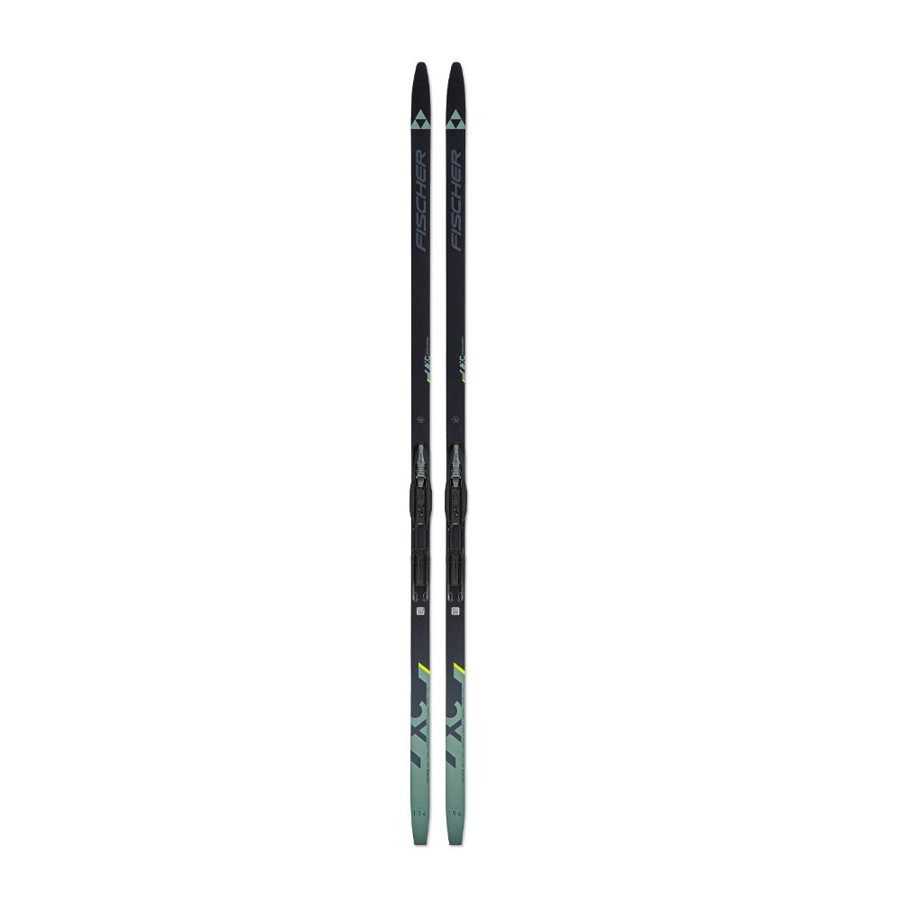 Skis de fond classique Fischer Sports Crown EF avec fixations Nordic Tour Step-In IFP