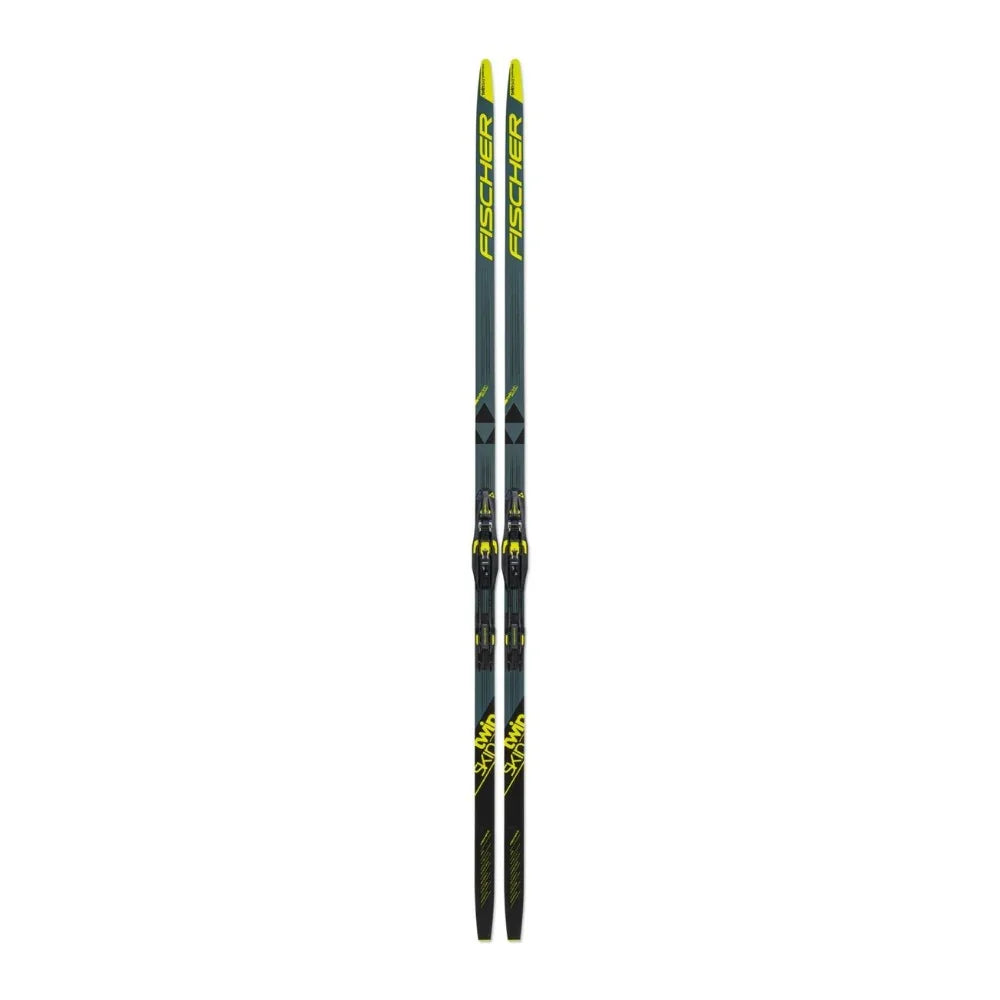 Skis de fond de classique Fischer Twin Skin Performance MED + fixations Control IFP