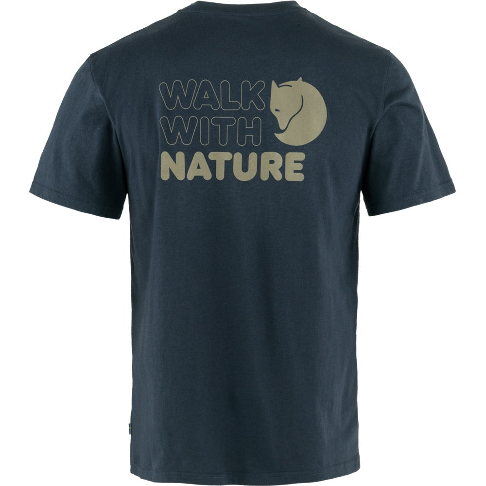 T-shirt Fjällräven Walk With Nature (hommes)