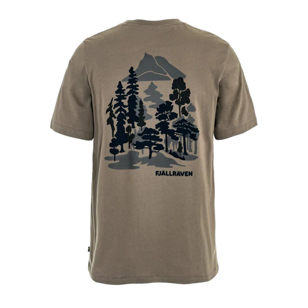T-shirt Fjällräven Swedish Forest (hommes)