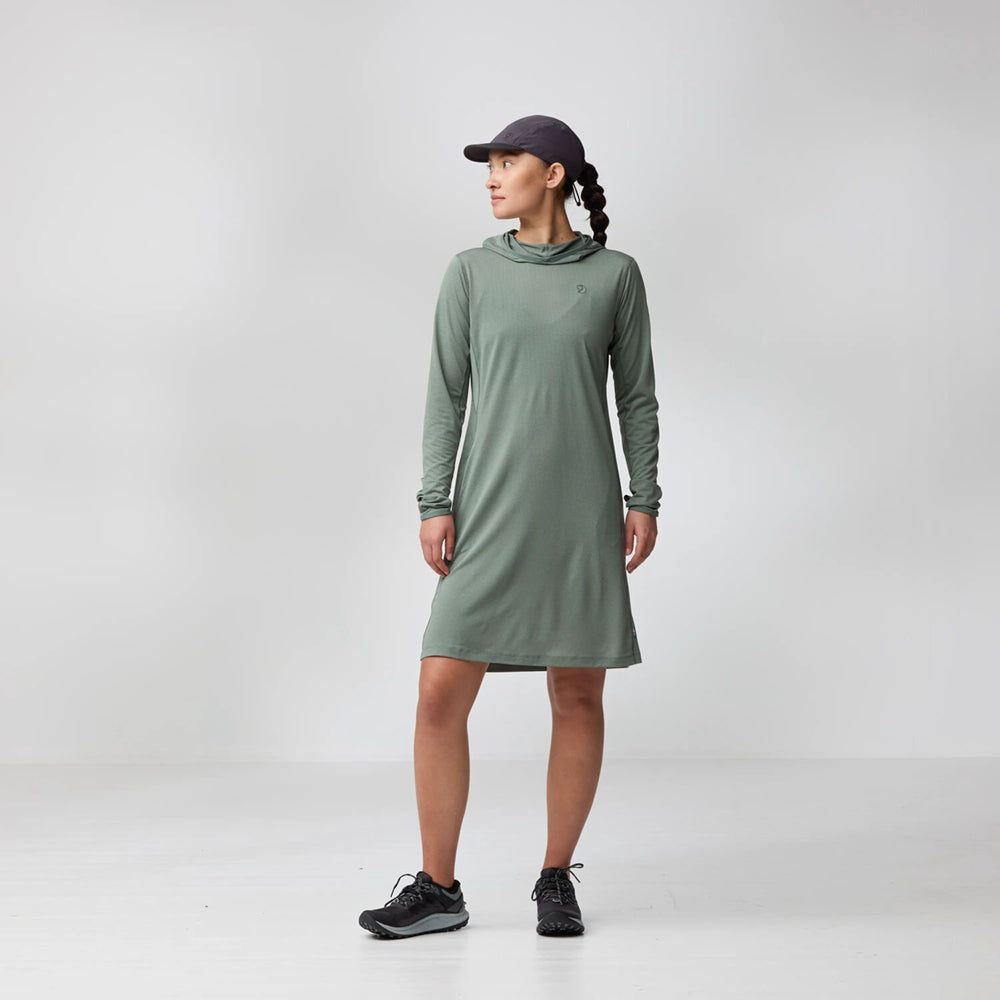 Robe à capuchon Fjällräven Abisko Sun (femmes)