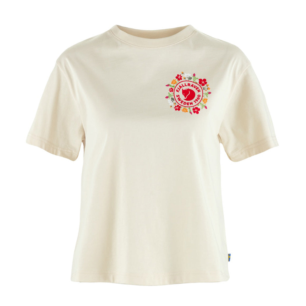 Fjällräven W's Fjällblomster Logo T-Shirt