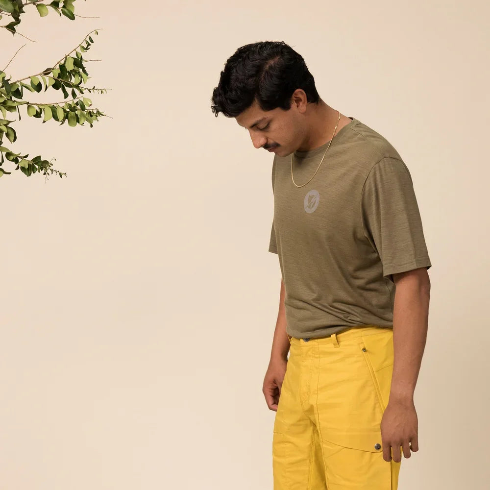 T-shirt Fjällräven S/F Wool (hommes)