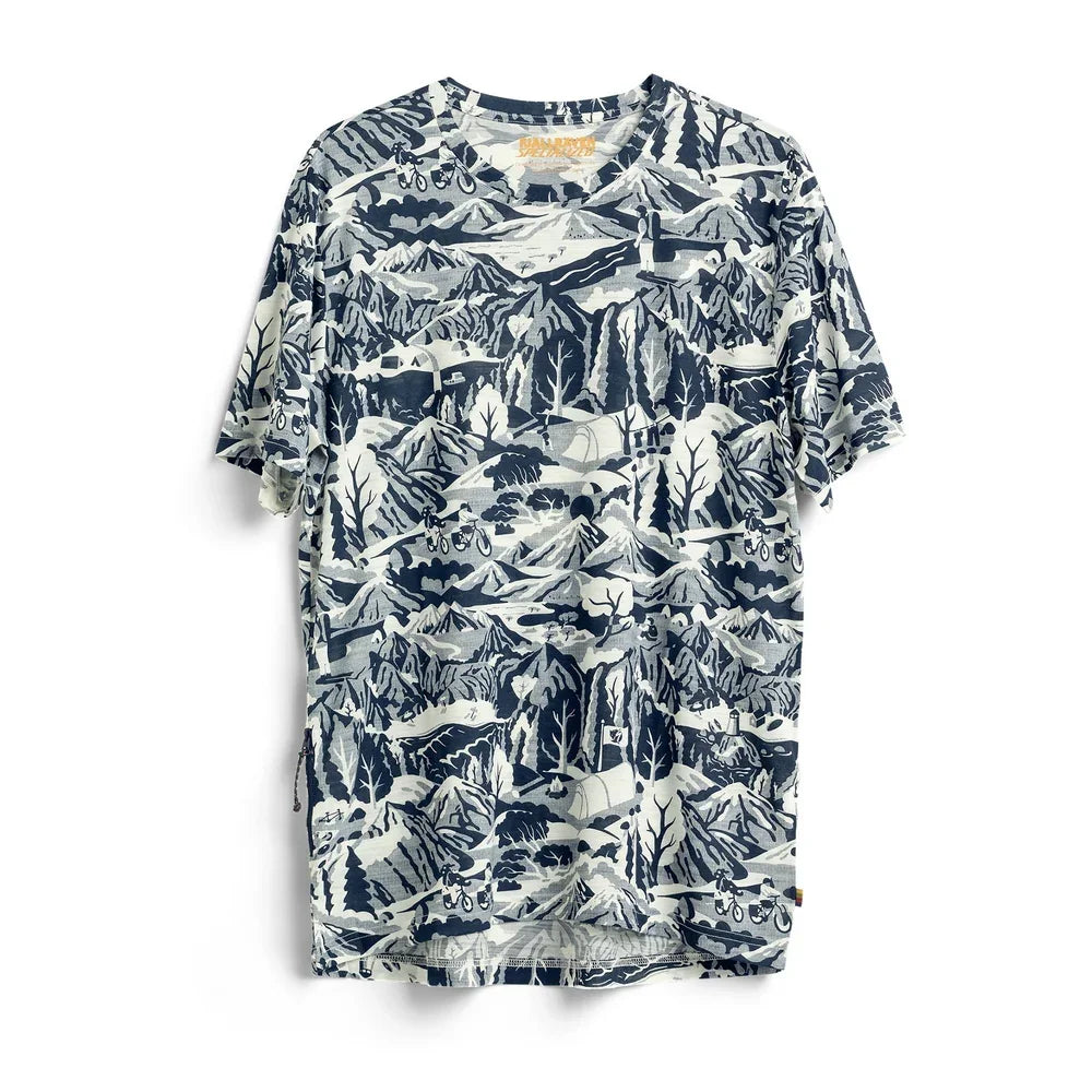 T-shirt Fjällräven S/F Wool Caliswe (hommes)