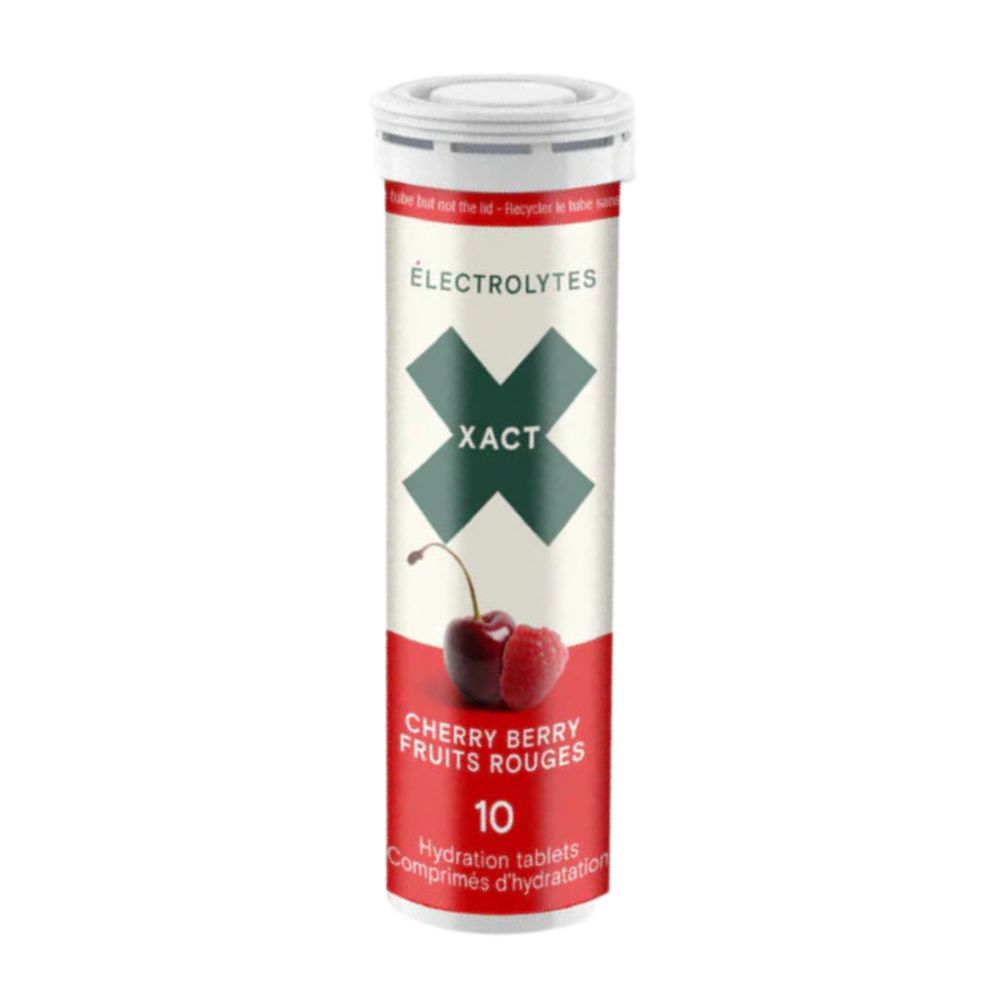 Pastilles d'hydratation Xact Fruits Rouges