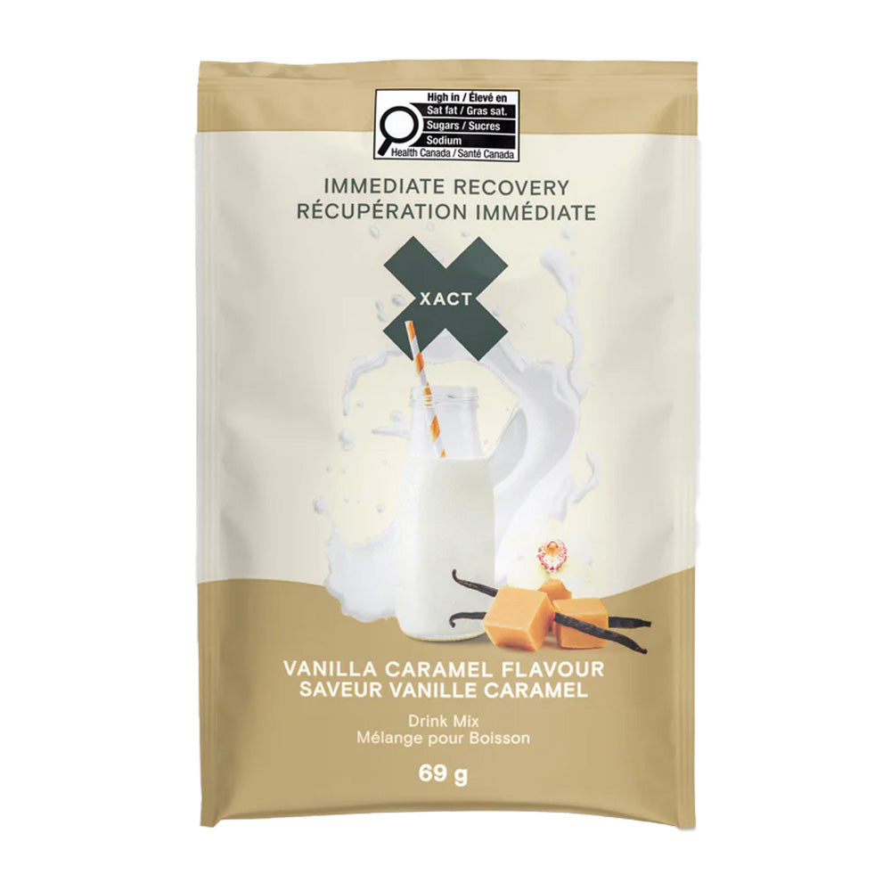 Mélange pour boisson Xact Récupération Immédiate - Vanille Caramel