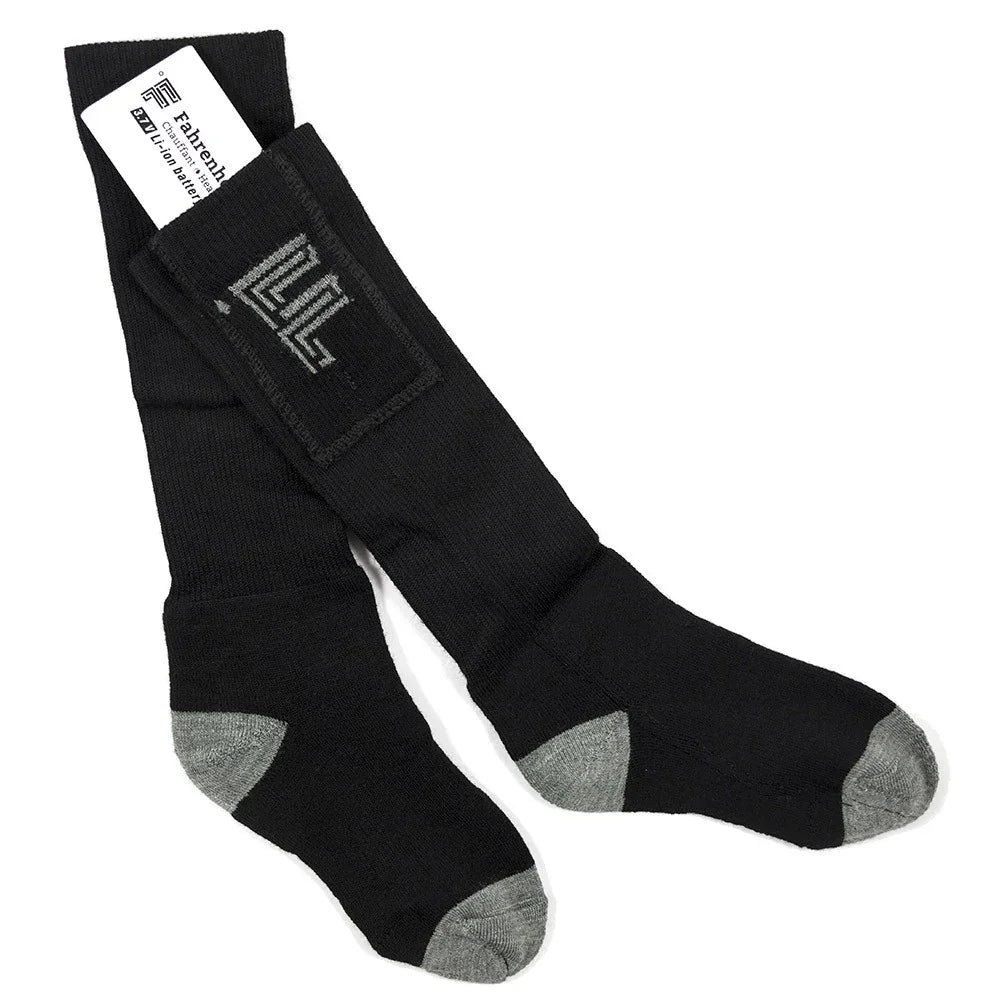 Farenheit Zero Heated Socks with Remote