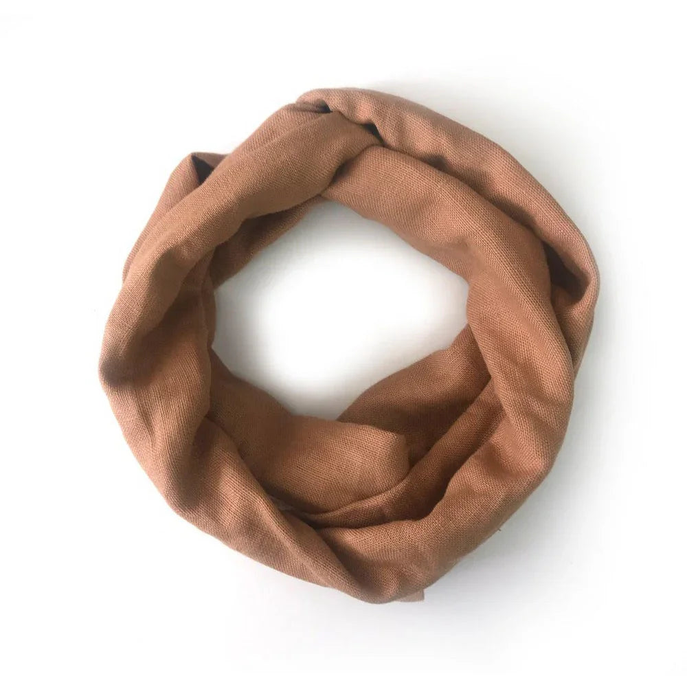Bandeau XL torsadé en lin de Gibou (femmes)