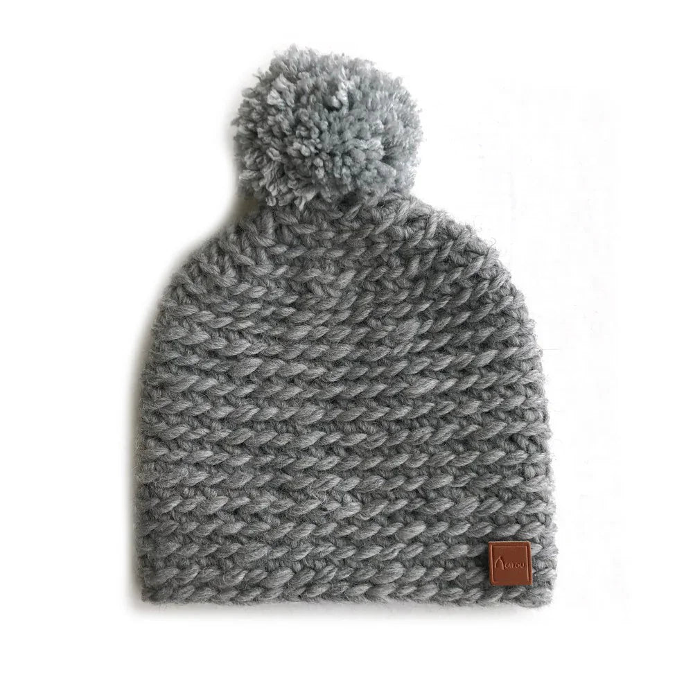 Tuque tricotée à la main de Gibou