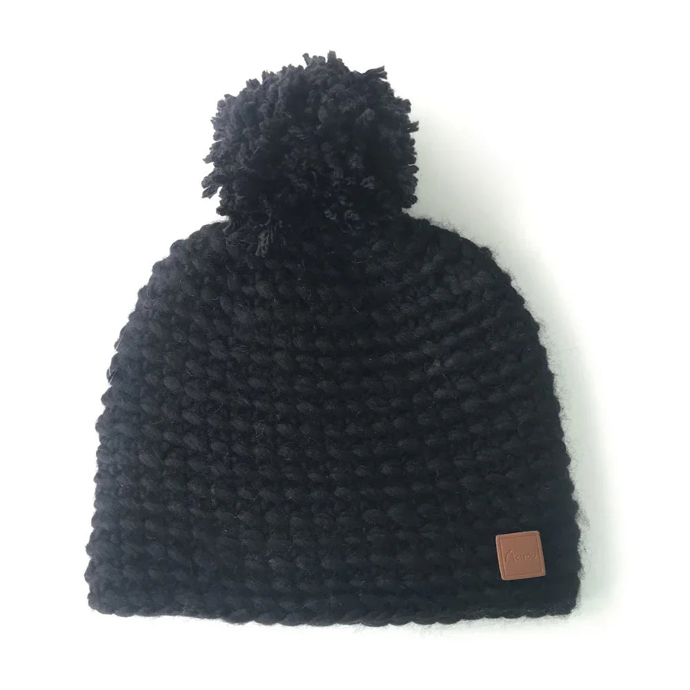 Tuque tricotée à la main de Gibou