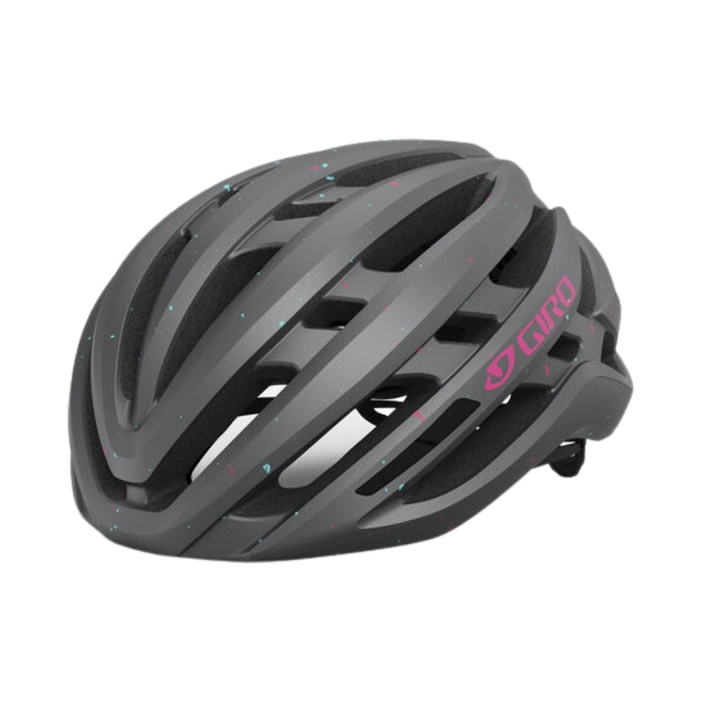 Casque de vélo Giro Agilis MIPS - Gris mat/vert (femmes)