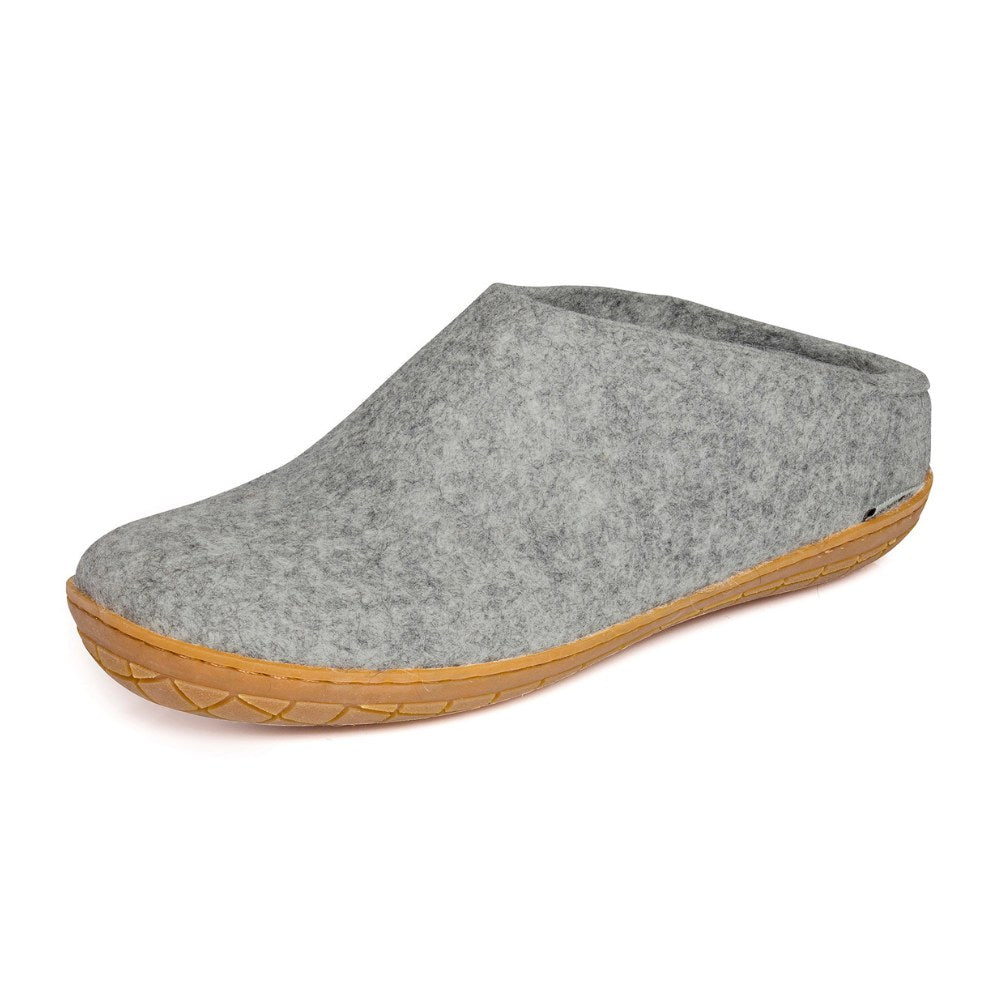 Glerup Wool Slippers with Rubber Outsole