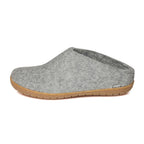 Glerup Wool Slippers with Rubber Outsole