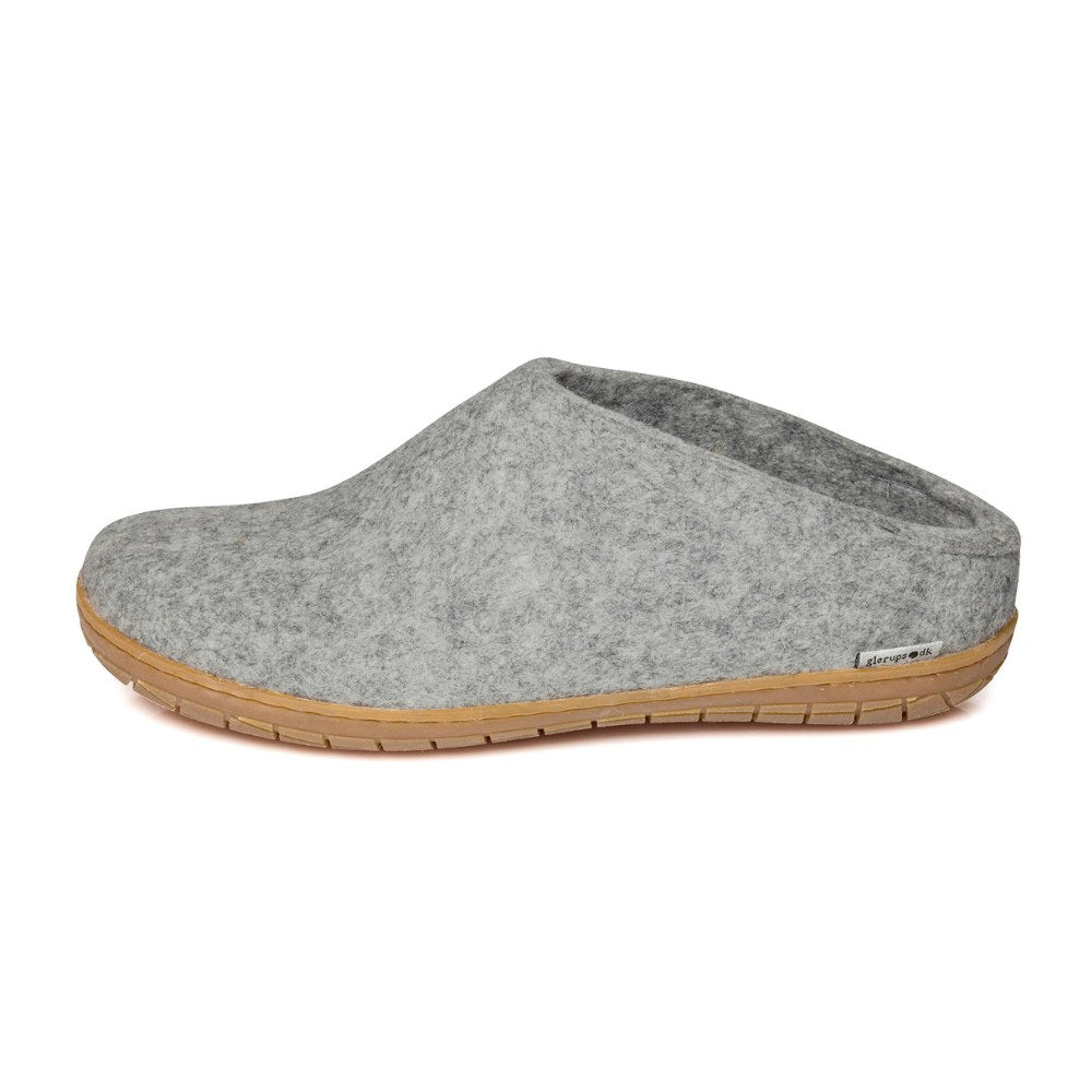 Glerup Wool Slippers with Rubber Outsole
