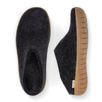 Glerup Wool Slippers with Rubber Outsole