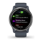 Montre d'entraînement Garmin Venu - Blue Silver