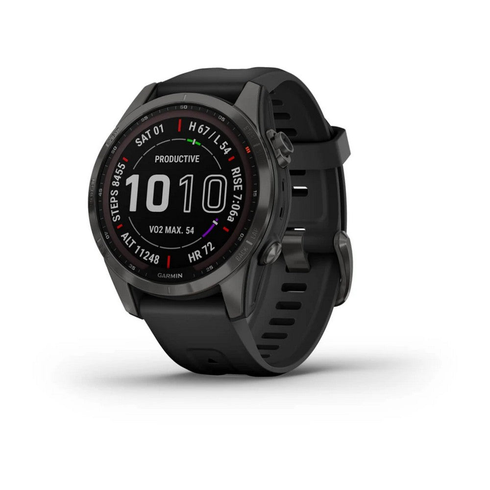 Montre d'entraînement à GPS Garmin Fenix 7S Sapphire Solar