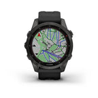 Montre d'entraînement à GPS Garmin Fenix 7S Sapphire Solar