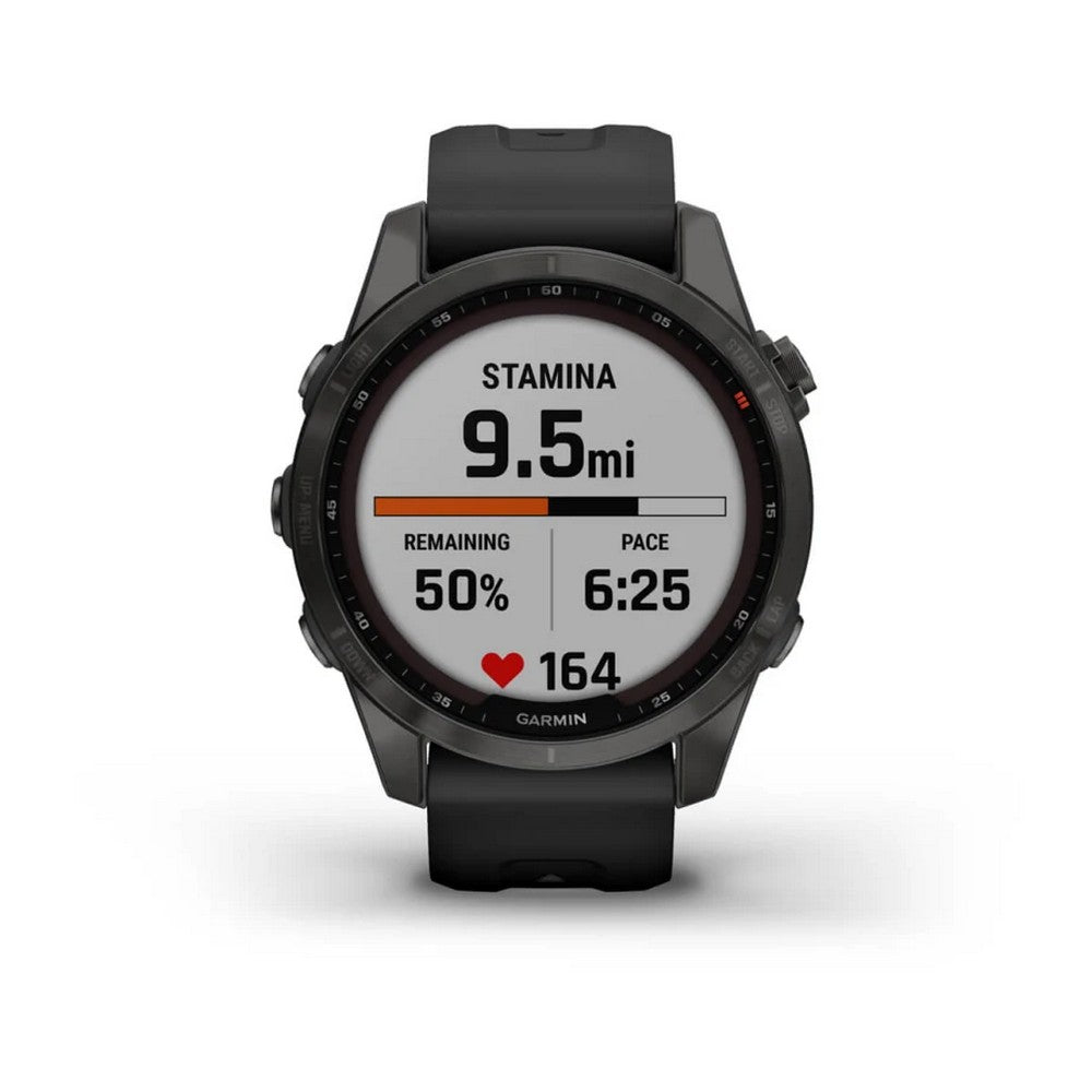 Montre d'entraînement à GPS Garmin Fenix 7S Sapphire Solar