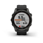 Montre d'entraînement à GPS Garmin Fenix 7S Sapphire Solar