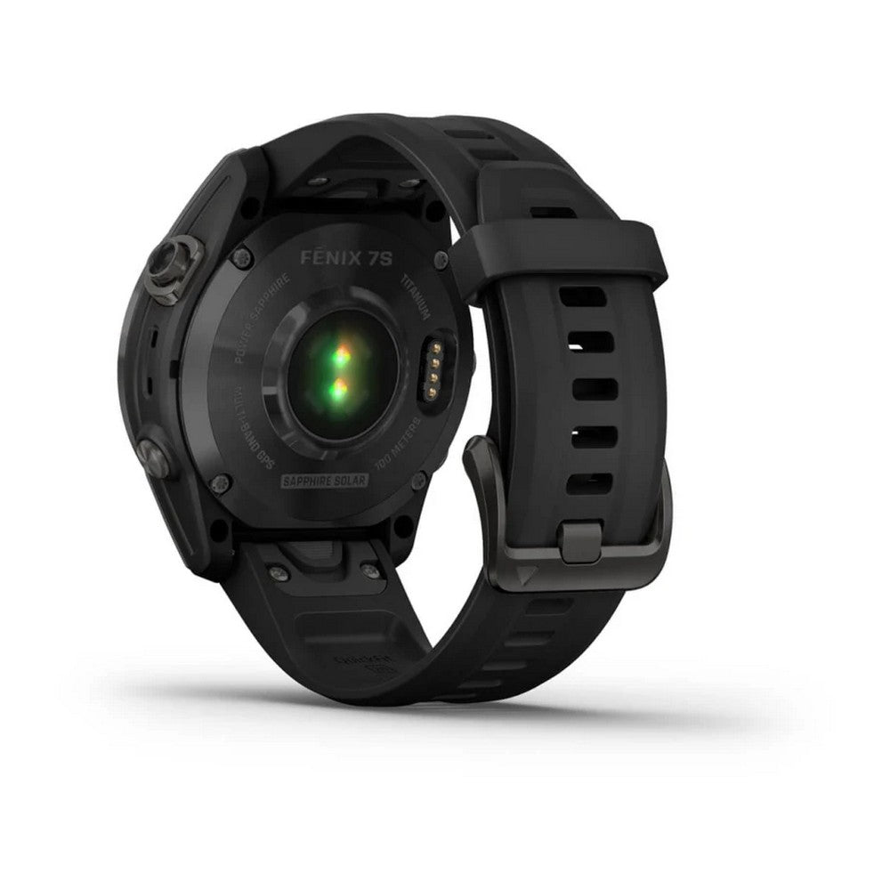Montre d'entraînement à GPS Garmin Fenix 7S Sapphire Solar